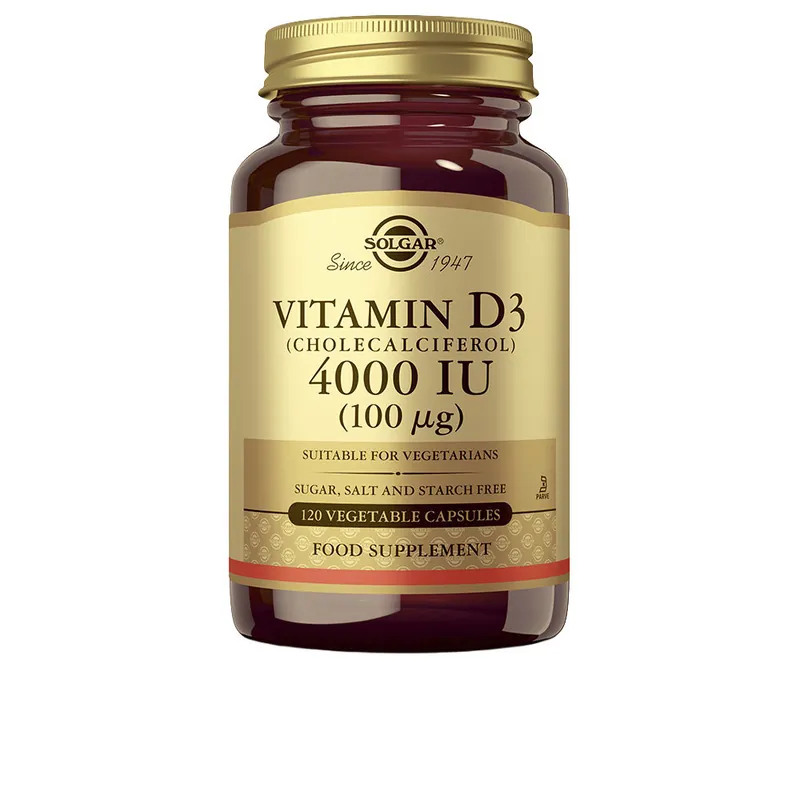 Bestseller Solgar VITAMINA D3 4000 UI 100 µg Colecalciferol cápsulas vegetales