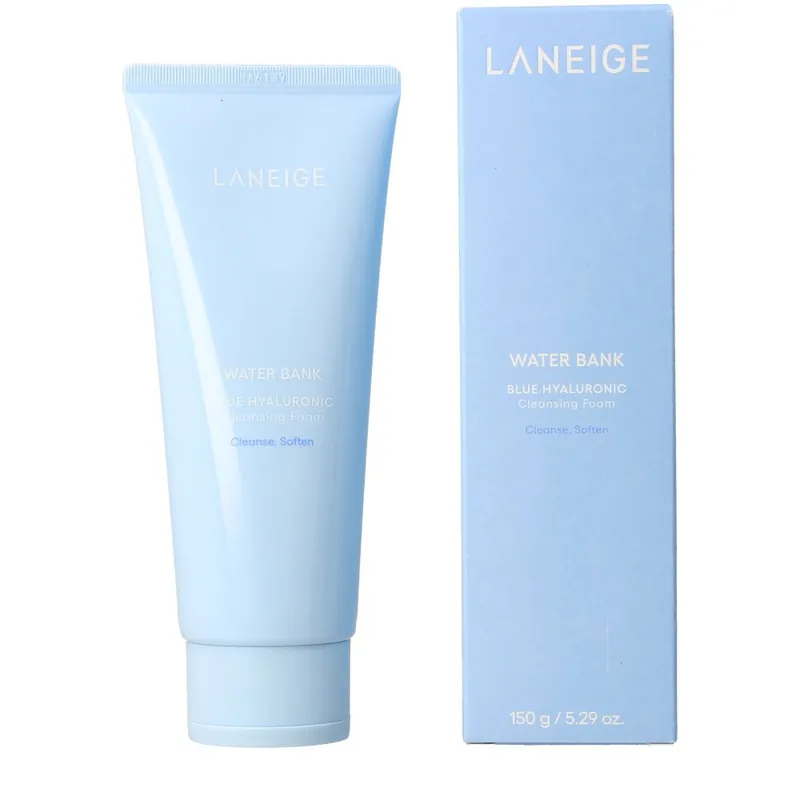 Laneige WATER BANK Hyaluronsäure-Reinigungsschaum blau Schnäppchen