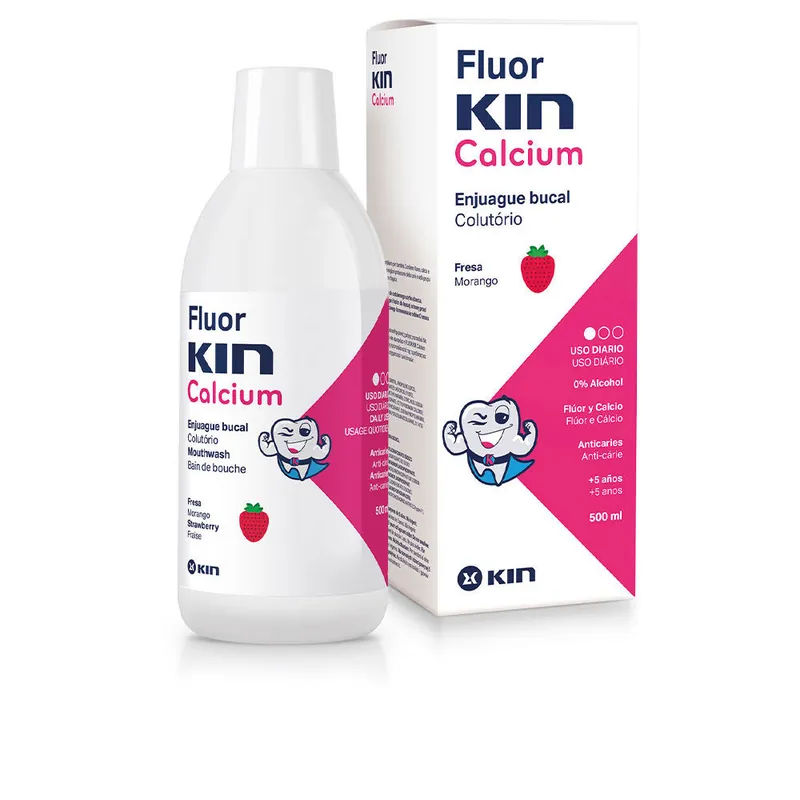 Finale Aktion Kin FLUORKIN CALCIUM enjuague bucal