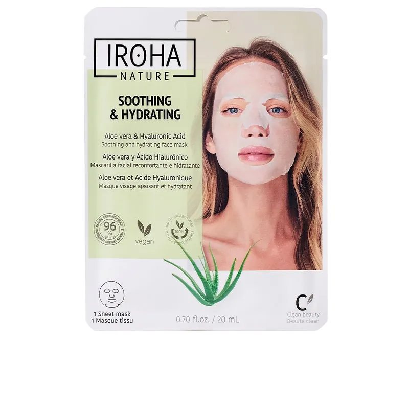 Jetzt Kaufen Iroha Nature TISSUE MASK moisturizing aloe + hyaluronic acid