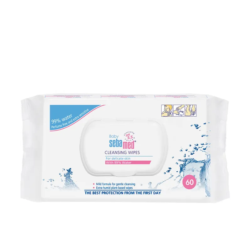 Markenprodukt Sebamed BABY Reinigungstücher