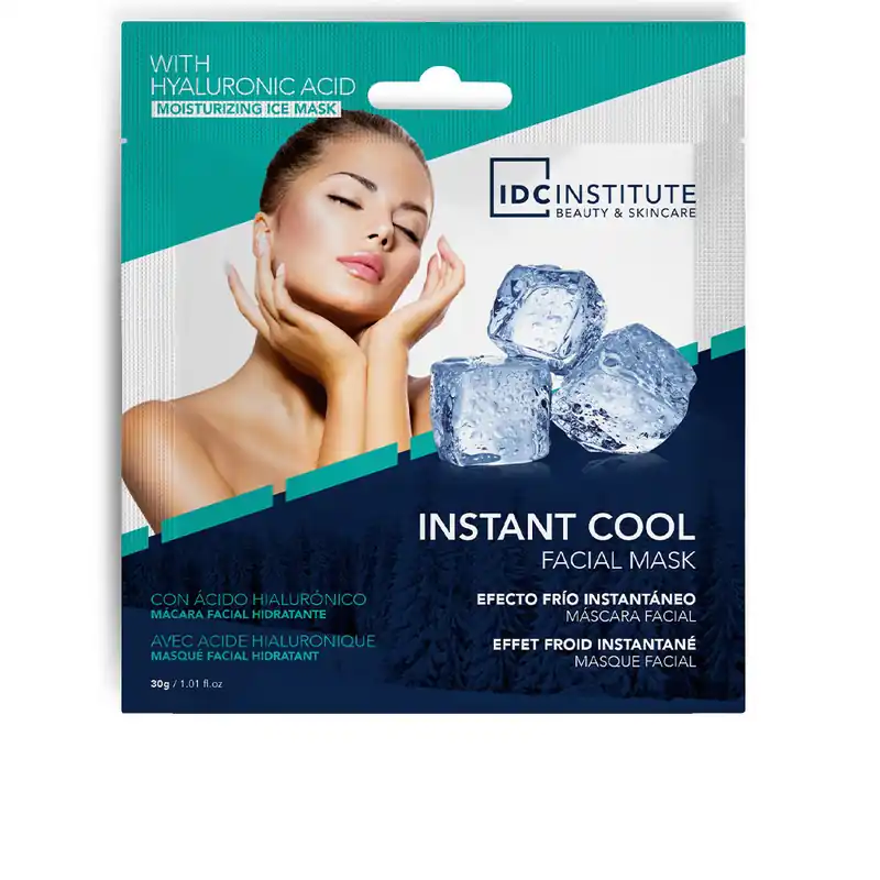 Idc Institute INSTANT COOL Säure-Hyaluronique-Gesichtsmaske Echt