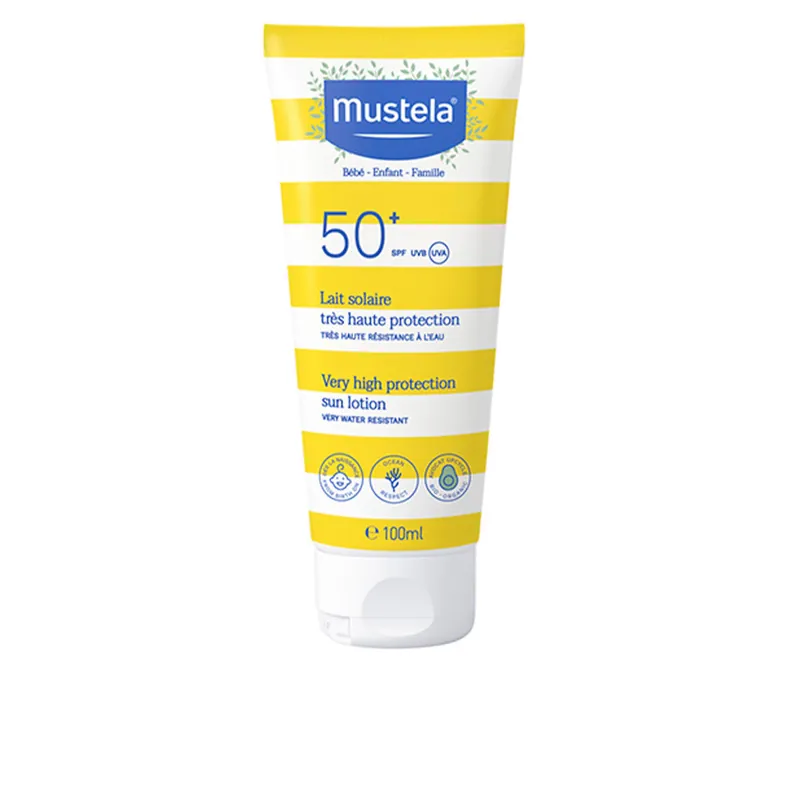 Mustela BABY-CHILD SUN Sonnenmilch mit sehr hohem Schutzfaktor SPF50+ Sonderangebot