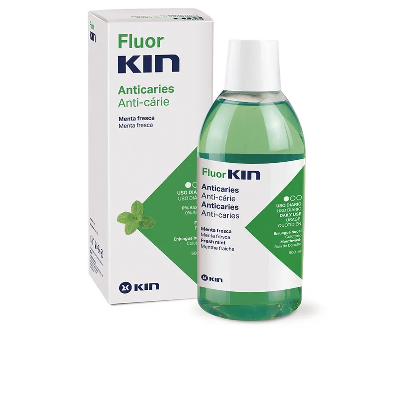 Jetzt Kaufen Kin FLUORKIN ANTICRIES Mundspülung