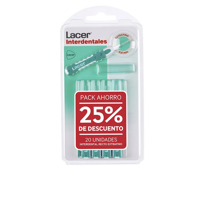Lacer GERADE INTERDENTALKLEBER extra feines Sortiment Letzte Chance