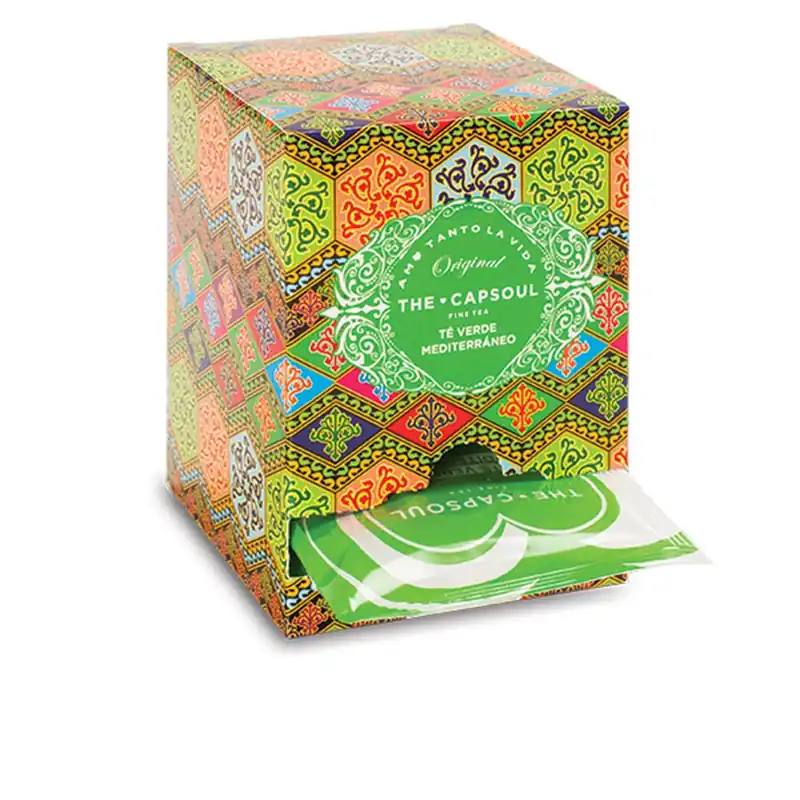 Neue Kollektion The Capsoul PIRÁMIDES ENSOBRADAS té verde mediterraneo