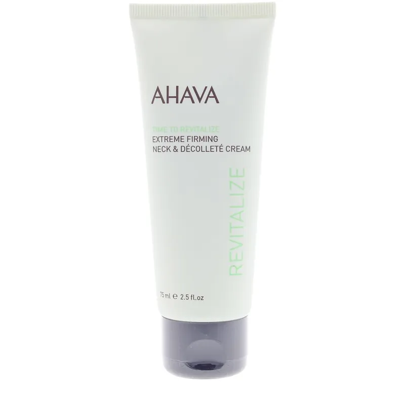 Ahava TIME TO REVITALISE Creme für Hals und Dekolleté mit extremer Festigkeit Letzte Chance