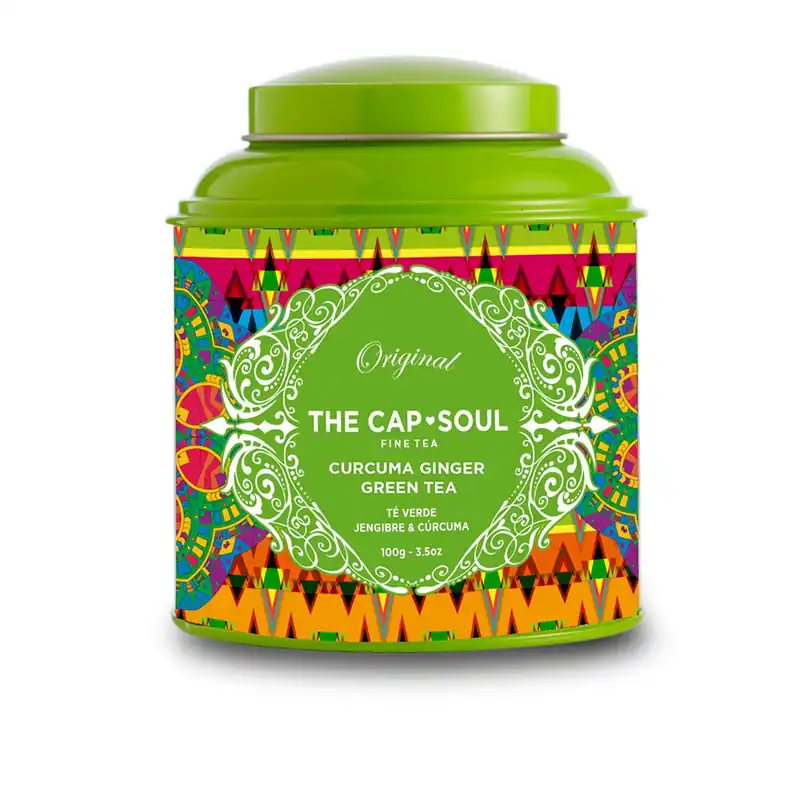 Zertifiziert The Capsoul TÉ GRANEL verde, jengibre & cúrcuma