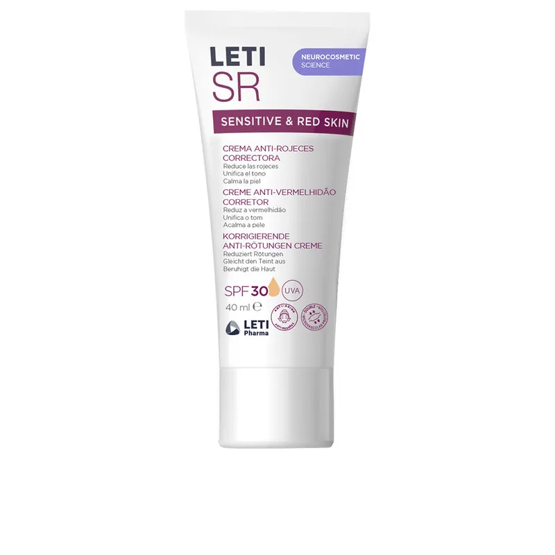 Leti Pharma LETISR SENSITIVE & RED SKIN Anti-Rötungs-Korrekturcreme LSF 30 Beliebt