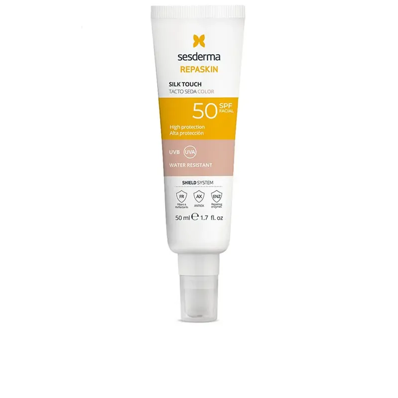 Sesderma REPASKIN FACIAL Silk Touch mit der Farbe SPF50 Echt