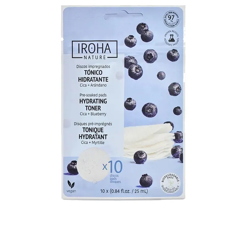 Super-Preis Iroha Nature HYDRATING TONER vorgetränkte Pads