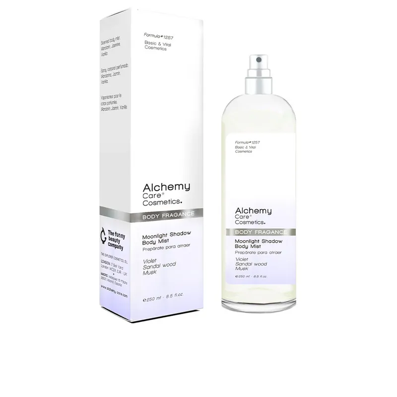 Markenprodukt Alchemy Care Cosmetics Körperduft Moonlight Shadow Körperspray