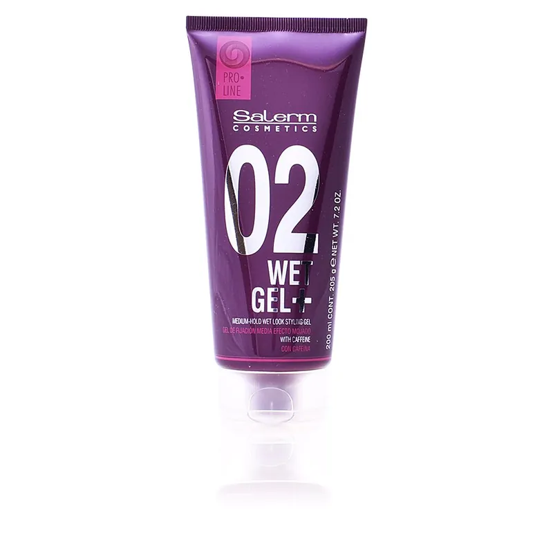 Günstig Salerm WET GEL+ medium hold wet look styling gel