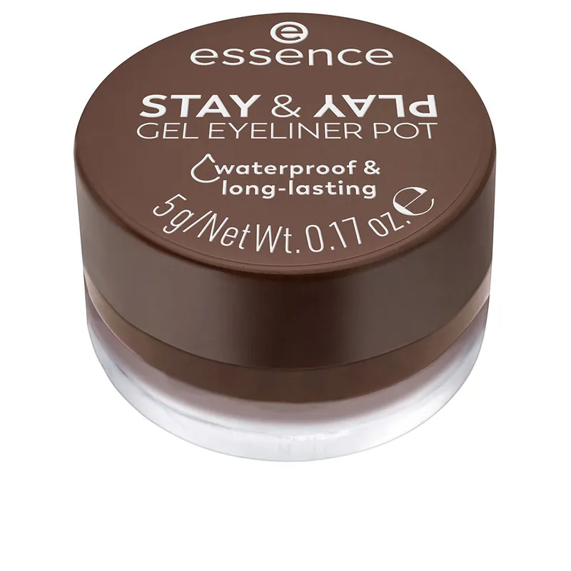 Essence STAY & PLAY Gel-Eyeliner im Tiegel Letzte Chance