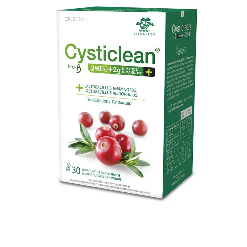 Cysticlean CYSTCLEAN ProB UND D-MANNOSE 240 mg PAC und Cranberry-Beutel Kracherpreis