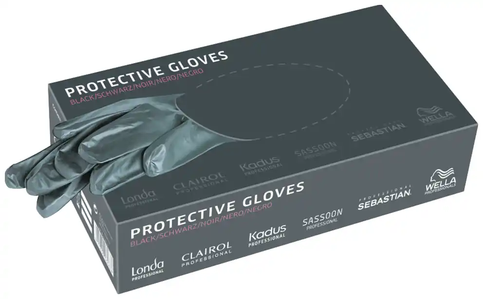 Markenware Wella Schutzhandschuhe schwarz, Größe M 100 Stück Wella Schutzhandschuhe schwarz, Größe M 100 Stück online kaufen bellaffair.at