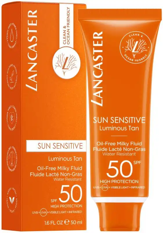 Lancaster Sun Sensitive Milky Fluid SPF 50 Lancaster Sun Sensitive Milky Fluid SPF 50 online kaufen bellaffair.at Highlight