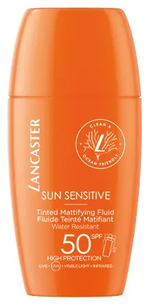 Neu Lancaster Sun Sensitive Matt Fluid SPF 50 Lancaster Sun Sensitive Tinted Mattifying Fluid SP F 50 online kaufen bellaffair.at