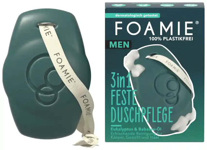 Geprüft Foamie Men 3in1 Feste Duschpflege Back to the roots Foamie Men 3in1 Feste Duschpflege Back to the roots online kaufen bellaffair.at