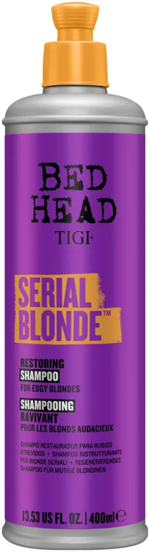Meistverkauft Tigi Bed Head Serial Blonde Shampoo Menge 400 ml