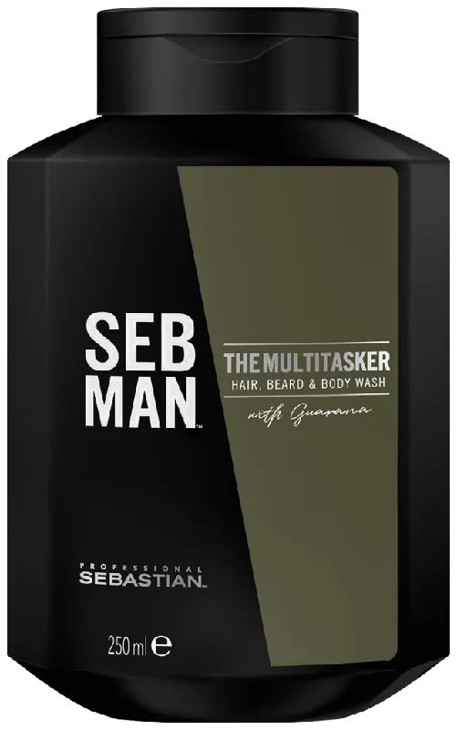 Seb Man The Multitasker 3in1 Hair, Beard & Body Wash Menge 50 ml Geprüft