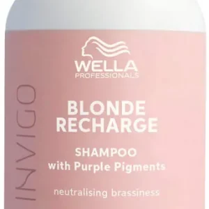 Wella Invigo Blonde Recharge Cool Blonde Color Refreshing Shampoo Menge 300 ml Mega-Angebot