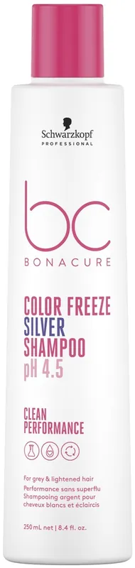 Schwarzkopf BC Bonacure Color Freeze Silver Shampoo Menge 250 ml Online Kaufen