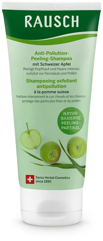 Preisknaller Rausch Anti-Pollution-Peeling Shampoo mit Schweizer Apfel Menge 100 ml