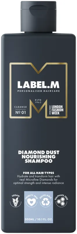 Aktuell LABEL.M Diamond Dust Nourishing Shampoo Menge 300 ml