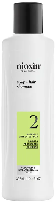 Nioxin Scalp + Hair System 2 Shampoo Menge 300 ml Preisreduziert
