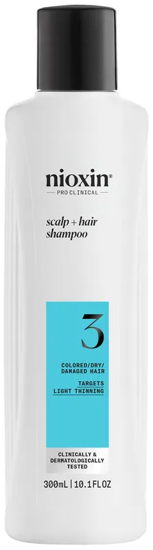 Neue Ware Nioxin Scalp + Hair System 3 Shampoo Menge 300 ml
