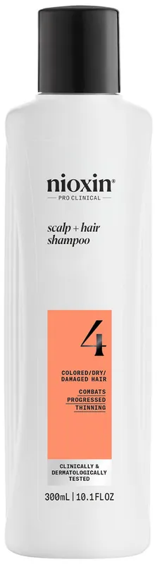 Nioxin Scalp + Hair System 4 Shampoo Menge 300 ml Neu
