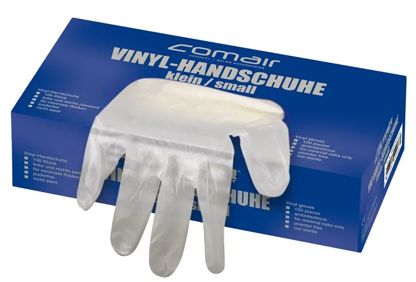 Comair Puderfreie Vinyl Handschuhe Größe Large Sonderaktion