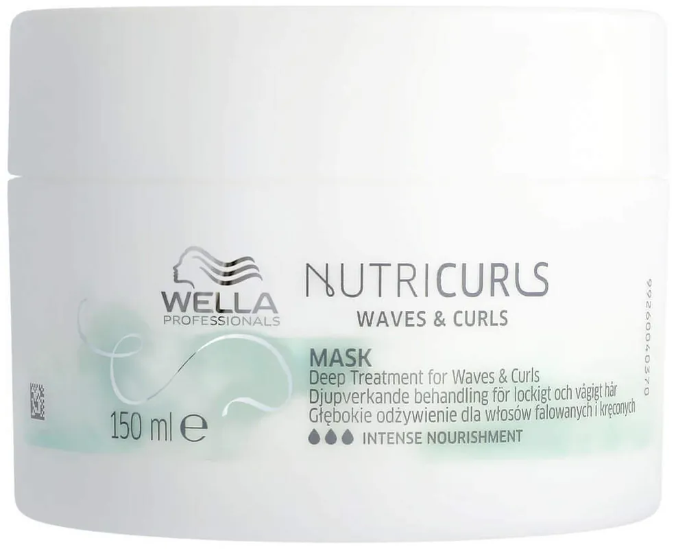 Wella Nutricurls Maske Menge 150 ml Markenware
