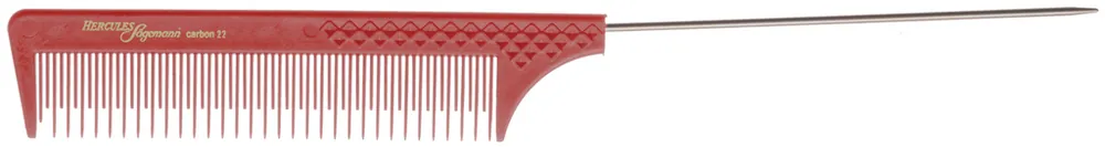 Hercules Sägemann Carbon Stielkamm HS C22 Farbe rot Preisknaller
