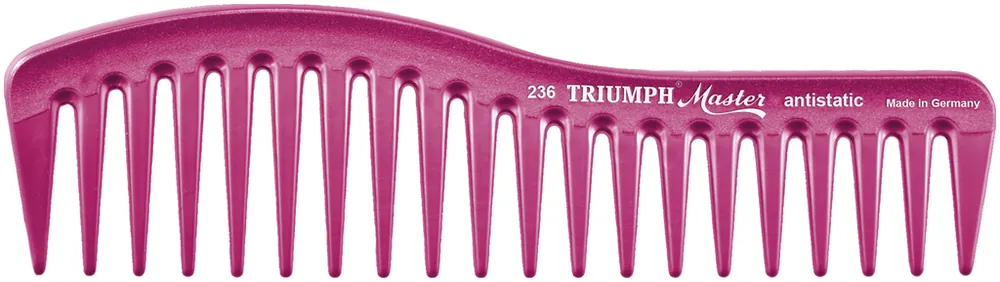 Ausverkauf Hercules Sägemann Styling Kamm 236 Farbe flieder-metallic