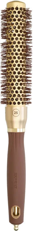 Olivia Garden Expert Blowout Speed Wavy Bristles Gold & Brown Durchmesser 25 mm Zertifiziert