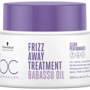 Finale Aktion Schwarzkopf BC Bonacure Frizz Away Treatment Menge 200 ml