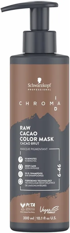Schwarzkopf Chroma ID Bonding Color Mask Farbe 6-46 Raw Cacao Neu Im Sortiment