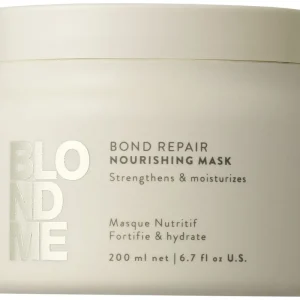 Neuheit Schwarzkopf BLONDME Bond Repair Nourishing Mask Menge 200 ml