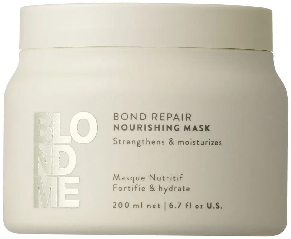 Neuheit Schwarzkopf BLONDME Bond Repair Nourishing Mask Menge 200 ml