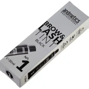 andmetics professional Brow & Lash Tint Farbe schwarz Versand Am Gleichen Tag