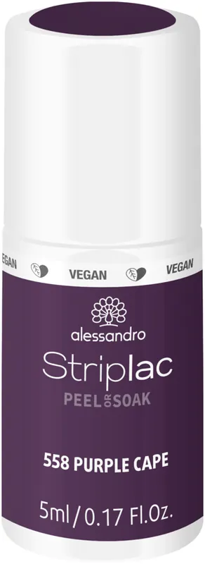 Geprüft Alessandro Striplac Peel or Soak Frozen Farben Purple Cape