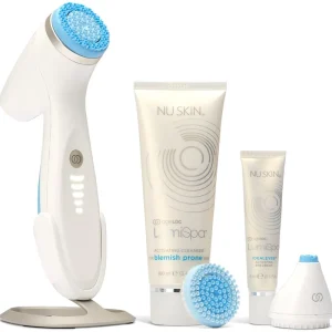Nu Skin ageLOC LumiSpa iO Beauty Device Skincare Kit Hauttyp Zu Unreinheiten neigende Haut Top-Preis