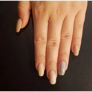 Beliebt Juliana Nails Gel Lack Glitter & Co Farbe Glitter Silber