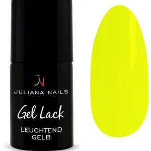 Juliana Nails Gel Lack Neontöne Farbe Leuchtend Gelb Preis Gesenkt