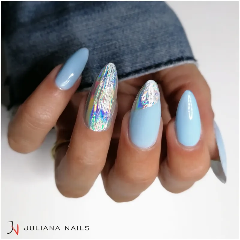 Juliana Nails Gel Lack Blautöne Farbe Soft Blue Markenprodukt