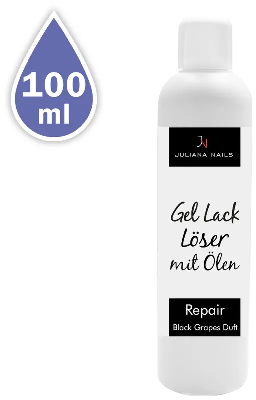 Neue Ware Juliana Nails Gel Lack Löser mit Ölen - Repair Menge 100 ml