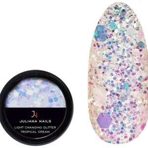 Juliana Nails Light Changing Glitter Farbe Tropical Dream Schnäppchen