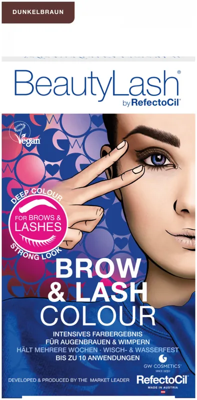 Heißes Angebot BeautyLash Brow and Lash Colour Farbe dunkelbraun